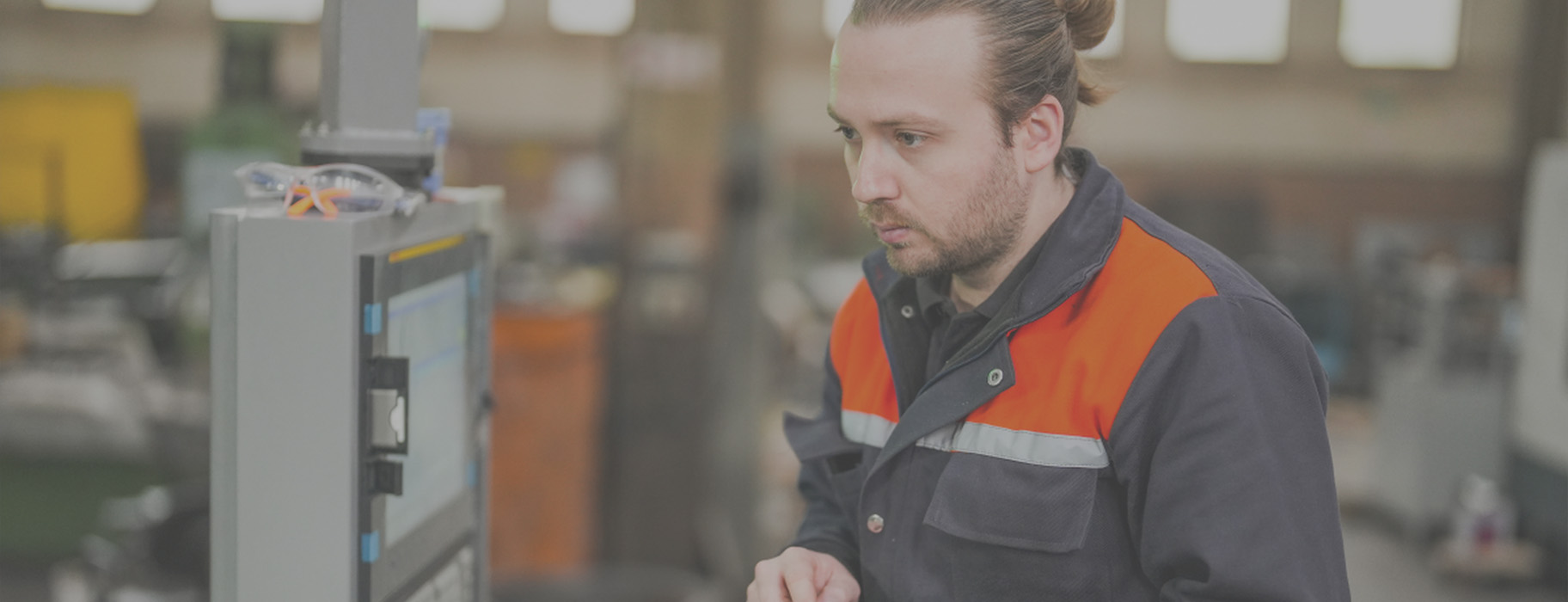 Reduce workers' workload by using LCD monitor