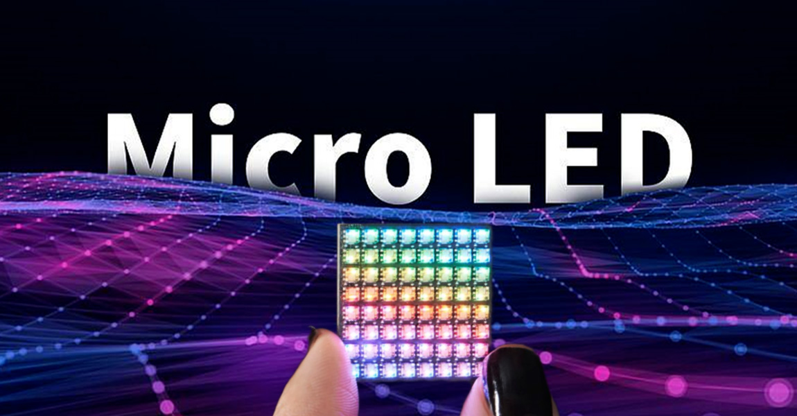 Micro-LED light pixels
